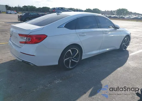 2018 Honda Accord Sport из США, поврежденный, VIN 1HGCV1F3XJA248467